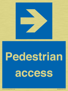 Pedestrian access